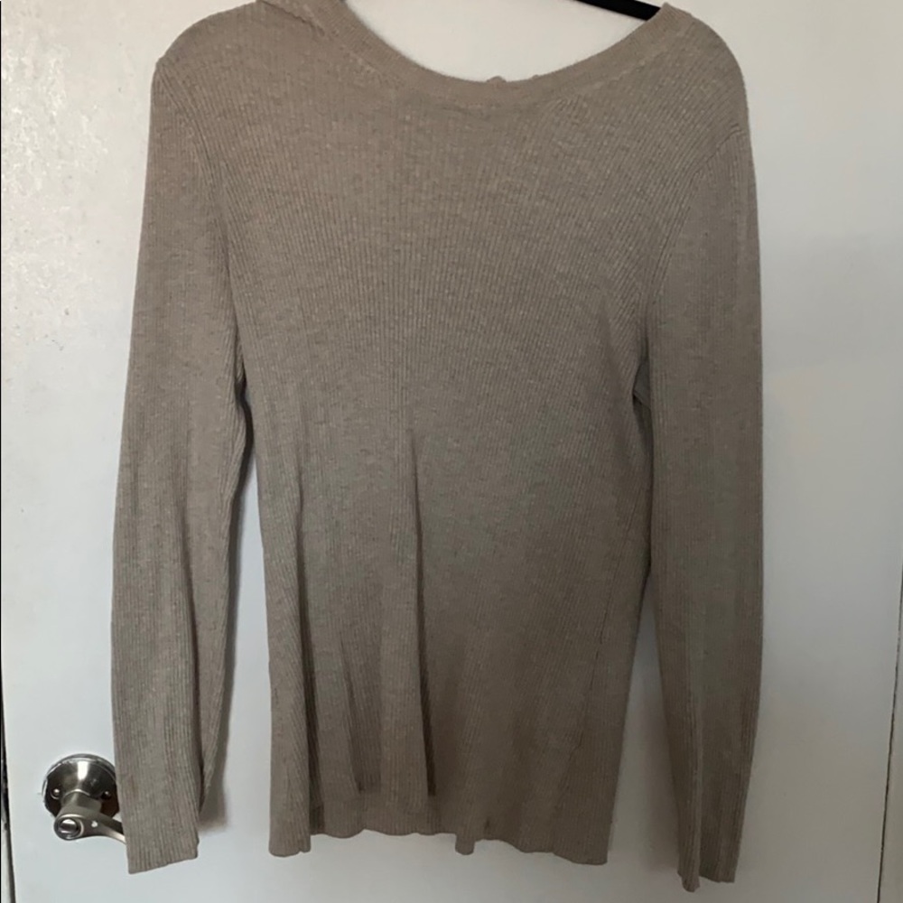 Oatmeal color sweater